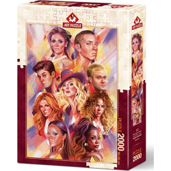 Puzzle Art Puzzle HeiDi World Stars της Μουσικής 2000 Κομμάτια