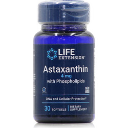 Life Extension Astaxanthin 4mg 30 Μαλακές Κάψουλες