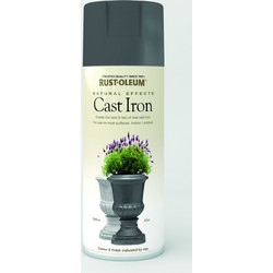 Rust-Oleum Natural Effects Cast Iron Σπρέι Βαφής Ματ 400ml