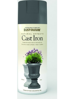 Rust-Oleum Natural Effects Cast Iron Σπρέι Βαφής Ματ 400ml