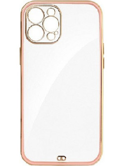 ΘΗΚΗ ΣΙΛΙΚΟΝΗΣ FORCELL LUX ΓΙΑ IPHONE 13 PRO - ΡΟΖ