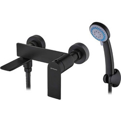 Μπαταρία Μπανιέρας Rovetta 090939401 Black Matte Pyramis Μέταλλο