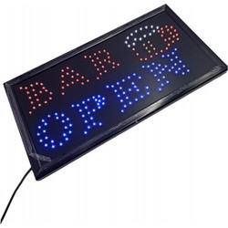 Open Κυλιόμενη Πινακίδα LED 50x26cm OPEN BAR BSP0001