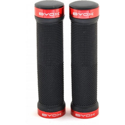 Byox Χειρολαβές Ποδηλάτου Red HL-G201 L 130mm 3800146216078, moni-108929