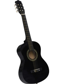 vidaXL Black 34" 1/2