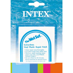 Intex Σετ μπαλώματα επιδιόρθωσης φουσκωτών 6τμχ (59631)