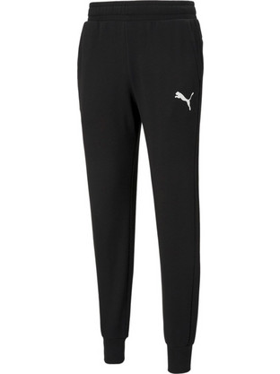 Puma Essential Ανδρικό Παντελόνι Φόρμας με Λάστιχο Μαύρο 586716-51