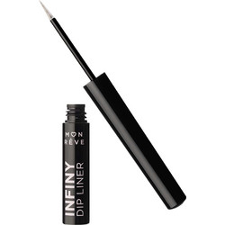 Mon Reve Infiny Dip Liner 06 Lunar White Αδιάβροχο Πινέλο Eyeliner 2ml