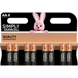Duracell Simply AA 8τμχ