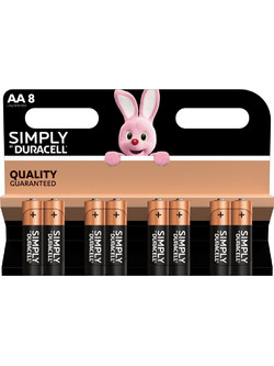 Duracell Simply AA 8τμχ
