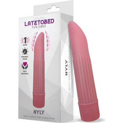 LateToBed Nyly Δονητής Bullet 13.5cm Ροζ