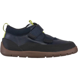 Clarks Play Hike Παιδικά Μποτάκια Navy Μπλε με Σκρατς 26143937
