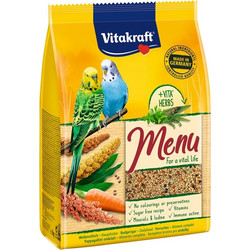 Vitakraft Menu Budgies with Herbs 500gr
