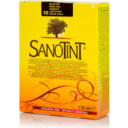 Sanotint Classic 10 Ξανθό Ανοιχτό Φυτική Ημιμόνιμη Βαφή Μαλλιών Χωρίς Αμμωνία 125ml