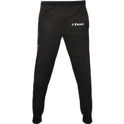 Zeus Pantalone Enea Ανδρικό Παντελόνι Φόρμας με Λάστιχο Μαύρο