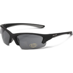 XLC Fiji SG-C08 Black Αθλητικά Γυαλιά Ηλίου Μάσκα Κοκάλινα Μαύρα με Μαύρο Polarized Φακό