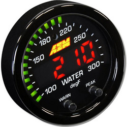AEM X-Series Temperature Gauge Kit