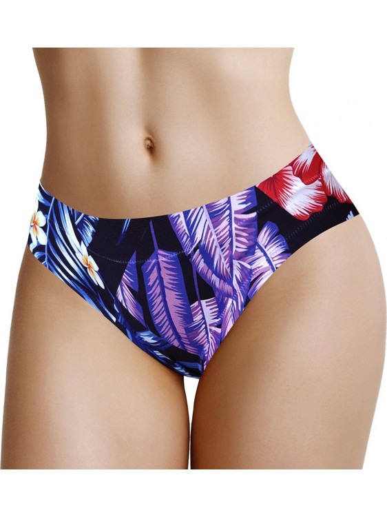 MEMEME TROPICAL MIDNIGHT THONG - Πολύχρωμο
