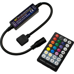 GLOBOSTAR(R) 73429 PRISM RGB Controller 3CH DC 5-24V 6/3A 72W Max IP20 - RF 433.92MHz Ασύρματο Χειριστήριο - M30xΠ1.7xΥ1cm