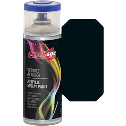 Ambro-Sol Σπρέι Βαφής Μαύρο Gloss 400ml