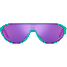 Oakley OO 9467 02 Αθλητικά Γυαλιά Ηλίου Μάσκα Κοκάλινα Μπλε με Μωβ Καθρέπτη Φακό