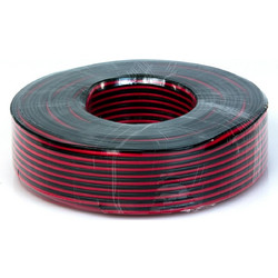 Sound Cable Black-Red 100m 2 X 2 mm Καλώδιο Ηχείων Μαύρο-Κόκκινο