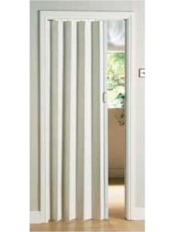 Πόρτα Εσωτερική Φυσαρμόνικα PVC Λευκή 81x220cm 175401.0004