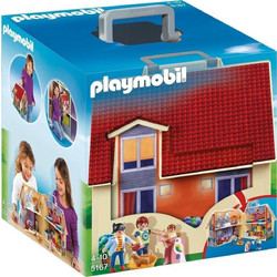 Playmobil Dollhouse Μοντέρνο Κουκλόσπιτο Βαλιτσάκι για 4-10 Ετών 5167