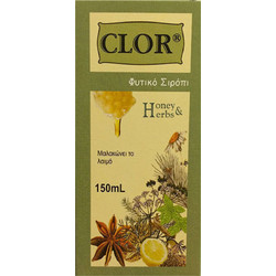 Medichrom Clor Honey & Herbs Φυτικό Σιρόπι για Ξηρό Βήχα και Ερεθισμένο Λαιμό 150ml