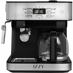 Izzy IZ-6005 Πολυκαφετιέρα Φίλτρου Espresso & Cappuccino 20bar 1850W