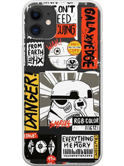 Θήκη Star Wars - Stormtrooper iPhone 11 Flexible TPU (Διάφανη Σιλικόνη)