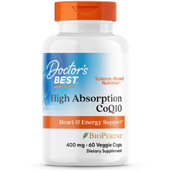 Doctor's Best CoQ10 400mg 60 Κάψουλες