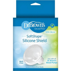 Dr. Brown's Breast Pump SoftShape Silicone Χοάνες Θηλάστρου 30mm 2τμχ
