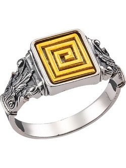 Anastasios Creations Δαχτυλίδι Μαίανδρος από Ασήμι 925 FD681