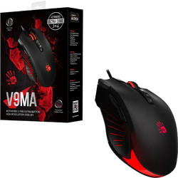 A4Tech Bloody V9MA Ενσύρματο Gaming Ποντίκι RGB 6200 DPI Black