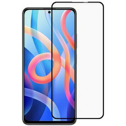 Xiaomi Poco M4 Pro 5G - Full Face Tempered Glass Black 9H 20D (Με πλήρη εφαρμογή σε όλα τα σημεία και όχι μόνο στις άκρες.)