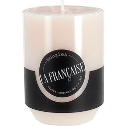 Bougies La Francaise Pillar Rose Pivoine 45h κερί κολώνα 280 gr