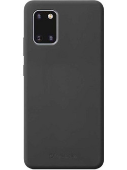 Cellular Line Sensation Back Cover Black (Samsung Galaxy A91)