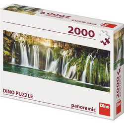 Puzzle Dino Καταρράκτες Πλίτβιτσε 2000 Κομμάτια