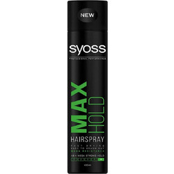Syoss Max Hold Λακ Μαλλιών Πολύ Δυνατό Κράτημα 400ml
