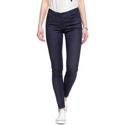Lee Scarlett Γυναικείο Τζιν Παντελόνι Skinny Εφαρμογή Navy Μπλε L526FE36