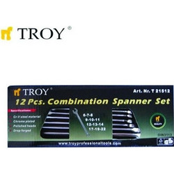 Troy σετ 12 τεμ. γερμανοπολύγωνα 6 - 22 mm