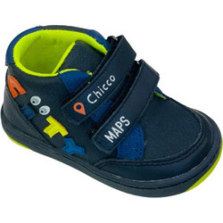 Chicco Παιδικά Μποτάκια Navy Μπλε με Σκρατς 681320-800