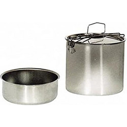 Φαγητοδοχείο Beaver Φ16cm Aνοξείδωτο Ατσάλι 2.5lt