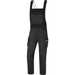 DELTA PLUS Φόρμα Εργασίας Με Τιράντα Γκρι/Κίτρινο M2SA3 DELTA PLUS (000357-GREYY)