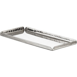 Δίσκος παρουσίασης INOX σφυρήλατος 25 5x11 5x1 3cm Leone c422468