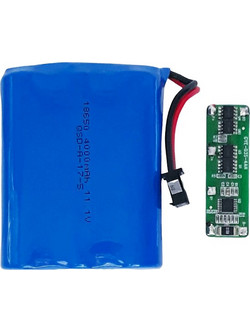 Μπαταρία Λιθίου-ιόντων 4000mAh - 11.1V Li-Ion 18650, με BMS