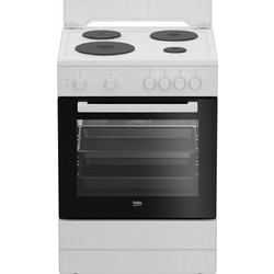 Beko FSM 66001 GWS Κουζίνα Ηλεκτρική 72lt με Εμαγιέ Εστίες 60cm
