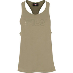 Fila Quill Loose Fit Γυναικείο Αθλητικό T-Shirt Χακί SS22SPW053-310
