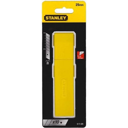 Stanley 0-11-325 Λάμες Μαχαιριών Σπαστές 25 x 0.7mm - 10τεμ